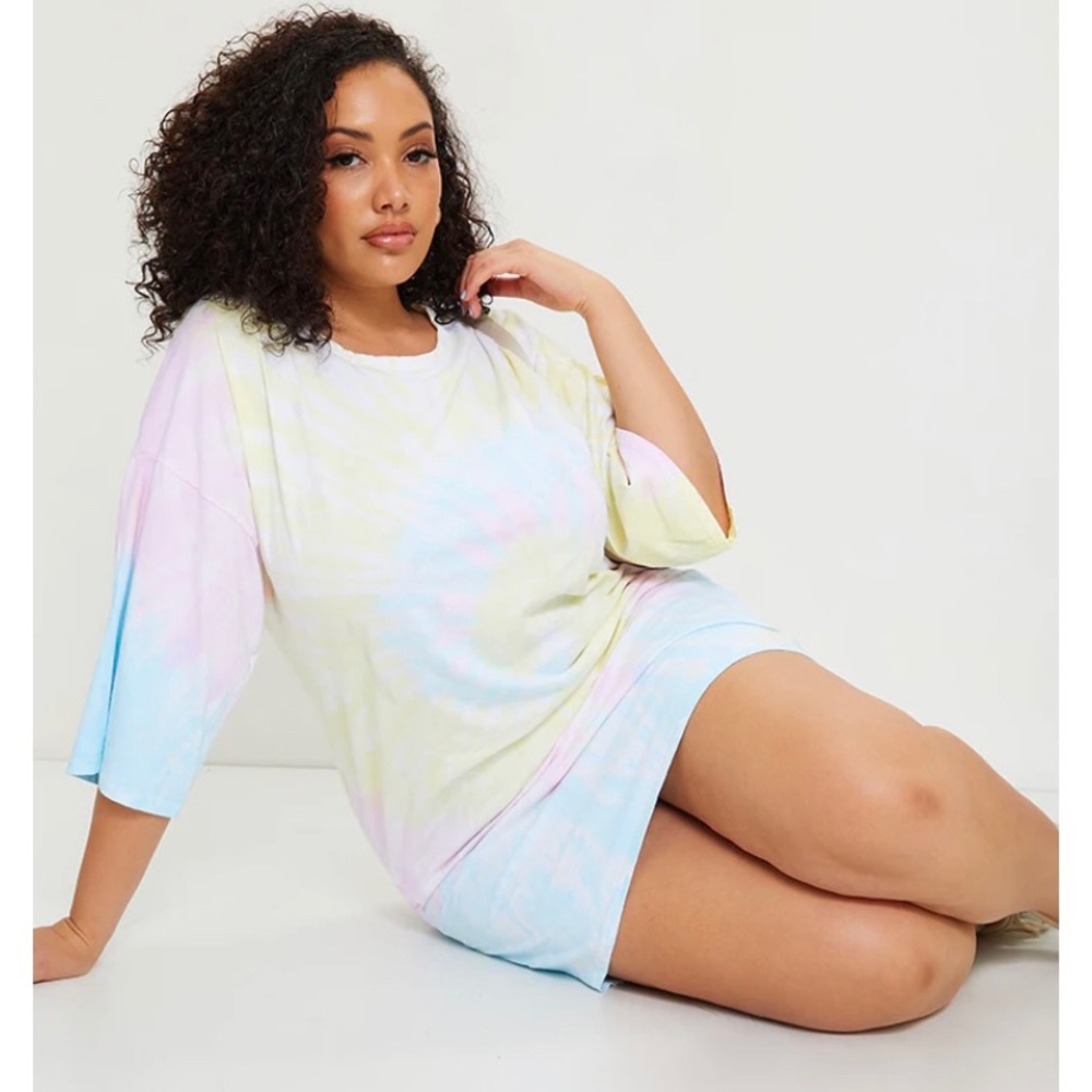 Pretty little thing tie dye dress
